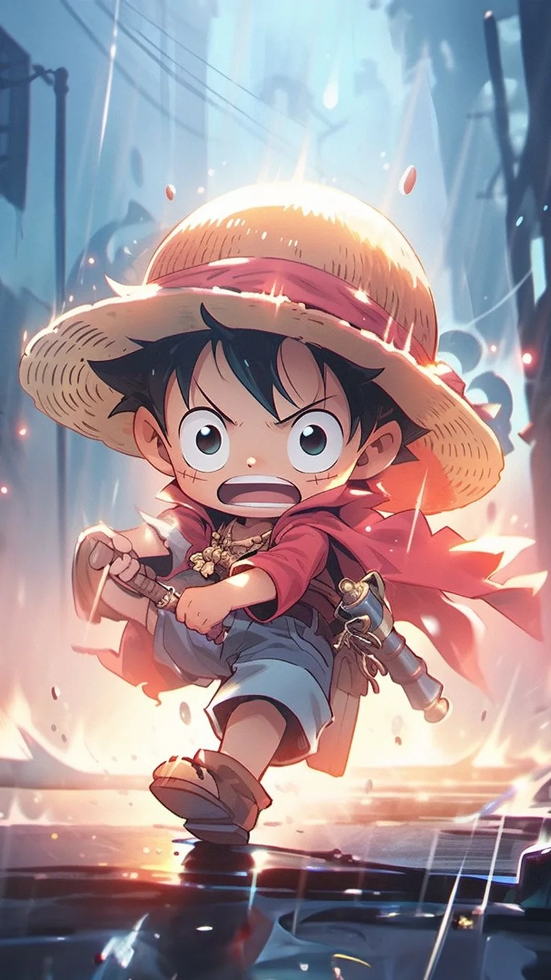 Hướng dẫn đơn giản cho bạn cách vẽ luffy chibi