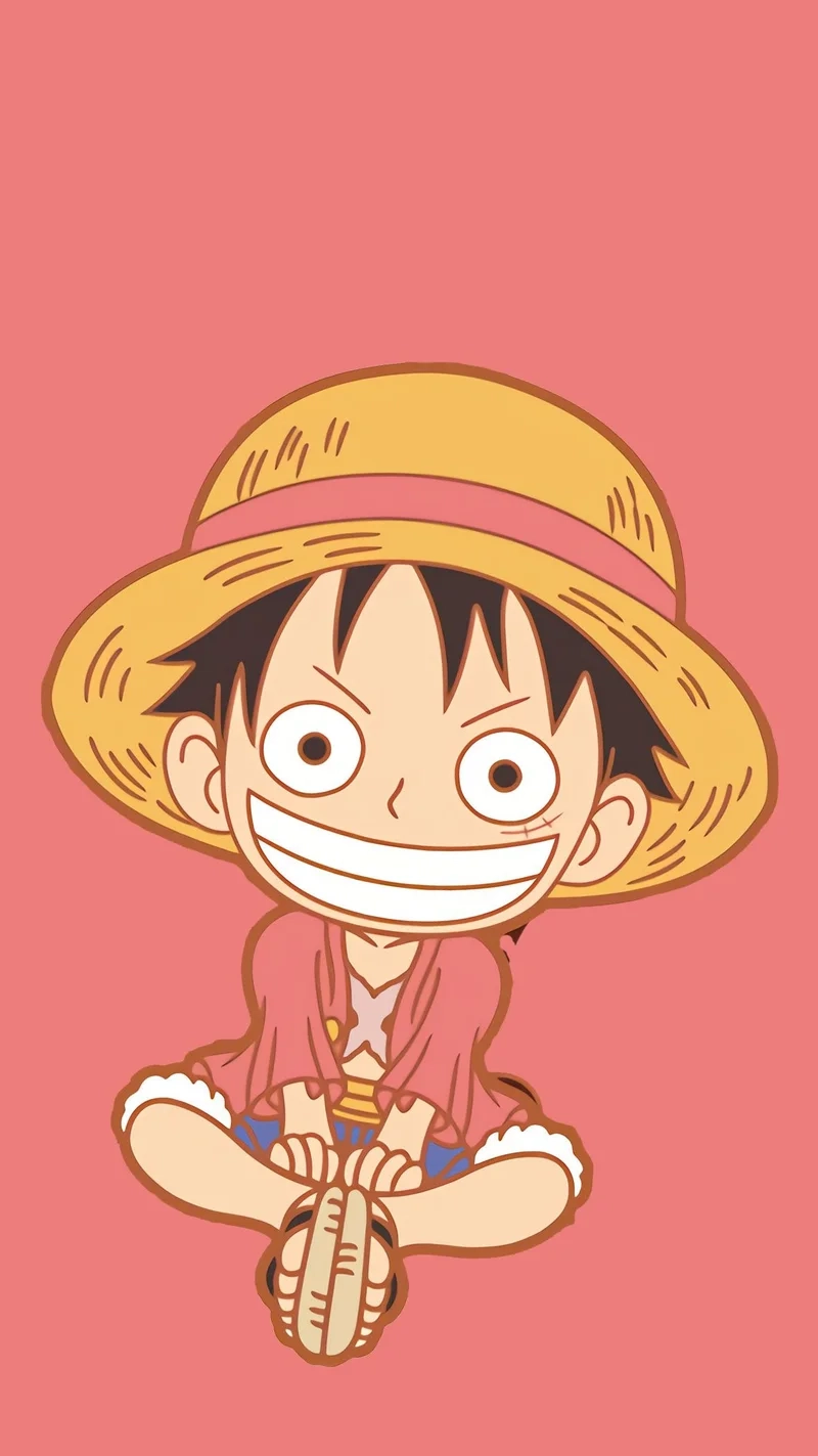 Chỉ vài bước đơn giản là hoàn thành cách vẽ luffy chibi đơn giản