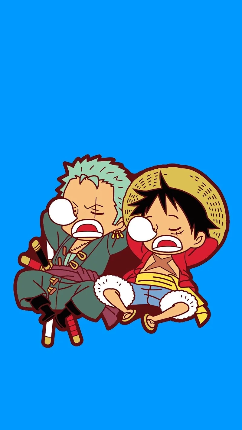 Không thể bỏ qua bộ ảnh anime luffy chibi