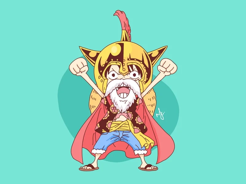 Tuyển tập hình siêu đẹp từ luffy chibi cute one piece