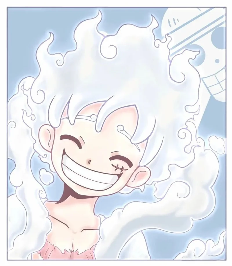 Bạn đã thử chưa với cách vẽ luffy gear 5 chibi