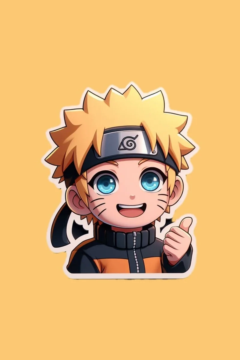 Thư giãn cuối tuần với bộ tô màu naruto chibi cho bé