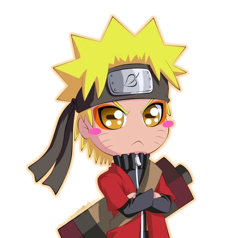 Phong cách anime đặc trưng từ naruto chibi anime