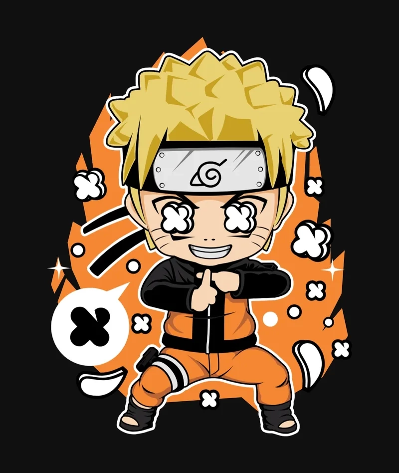 Tình bạn ngọt ngào từ bộ naruto and sakura chibi