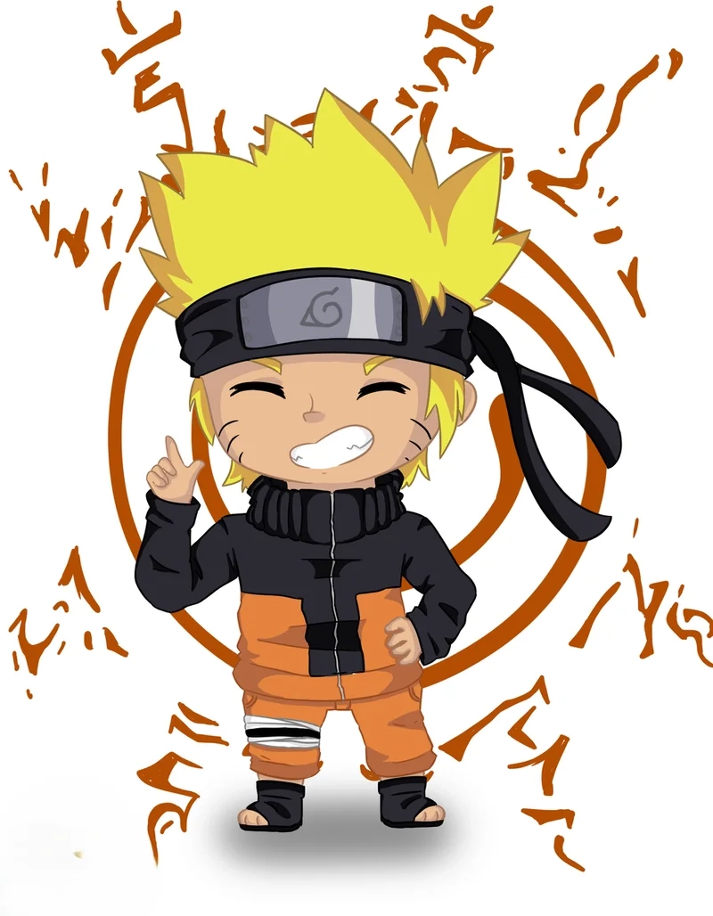 Thành viên mạnh mẽ của đội 7 naruto chibi siêu ngầu