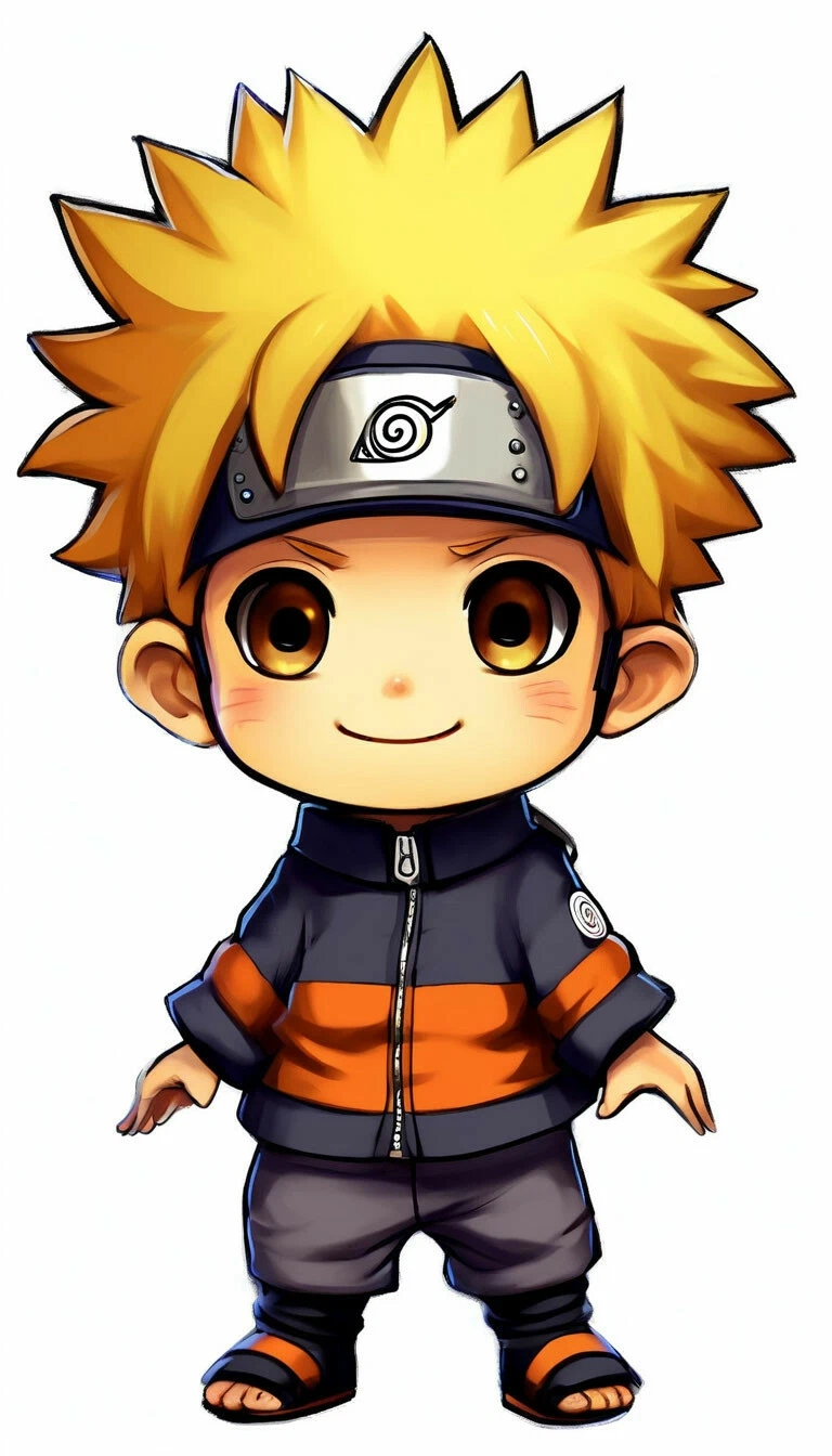 Những mẫu Naruto chibi ngộ nghĩnh được fan yêu thích