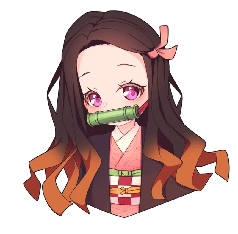 Tải về ngay mẫu avatar nezuko chibi đáng yêu