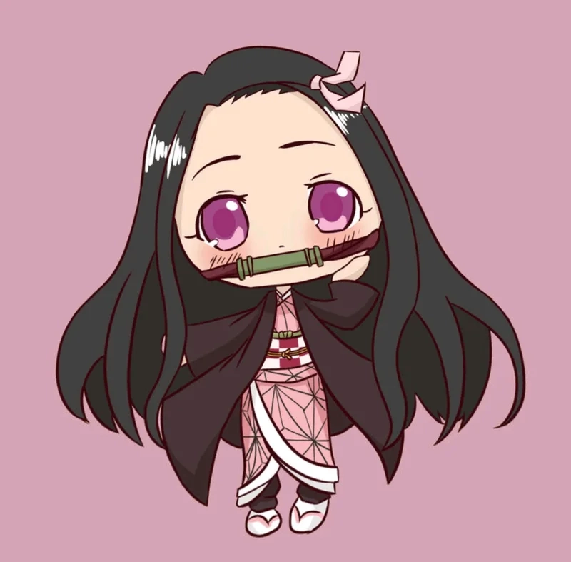 Siêu phẩm mô hình nezuko chibi đang cháy hàng