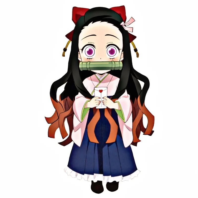 Cùng ngắm phiên bản nezuko chibi 3d cực độc đáo