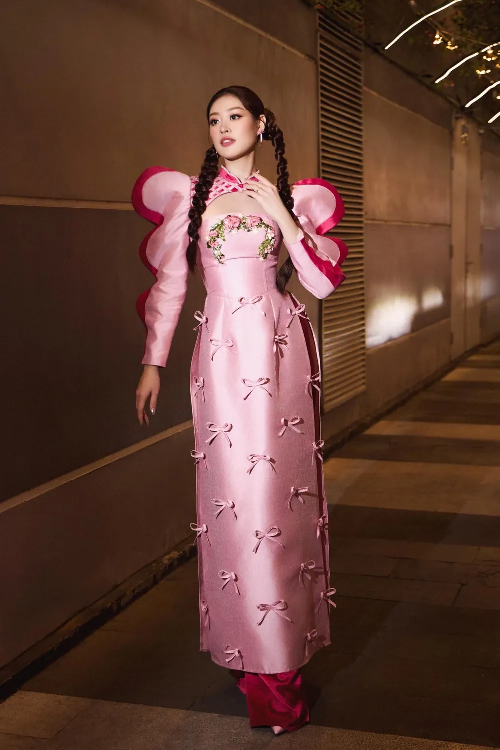 Chiều cao đáng ngưỡng mộ của Nguyễn Trần Khánh Vân chiều cao