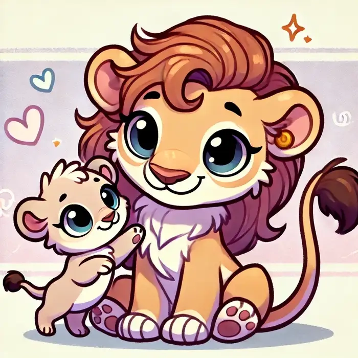 Tổng hợp loạt ảnh hot nhất về chibi cung sư tử