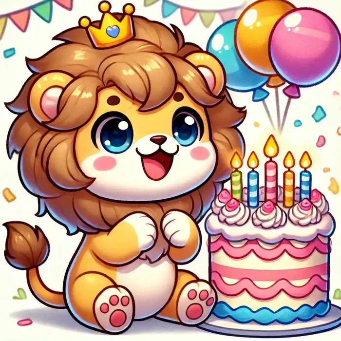 Làm mới bộ sưu tập ảnh với hình ảnh cung sư tử chibi