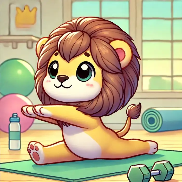 Chỉ vài bước đơn giản là có ngay cách vẽ sư tử chibi