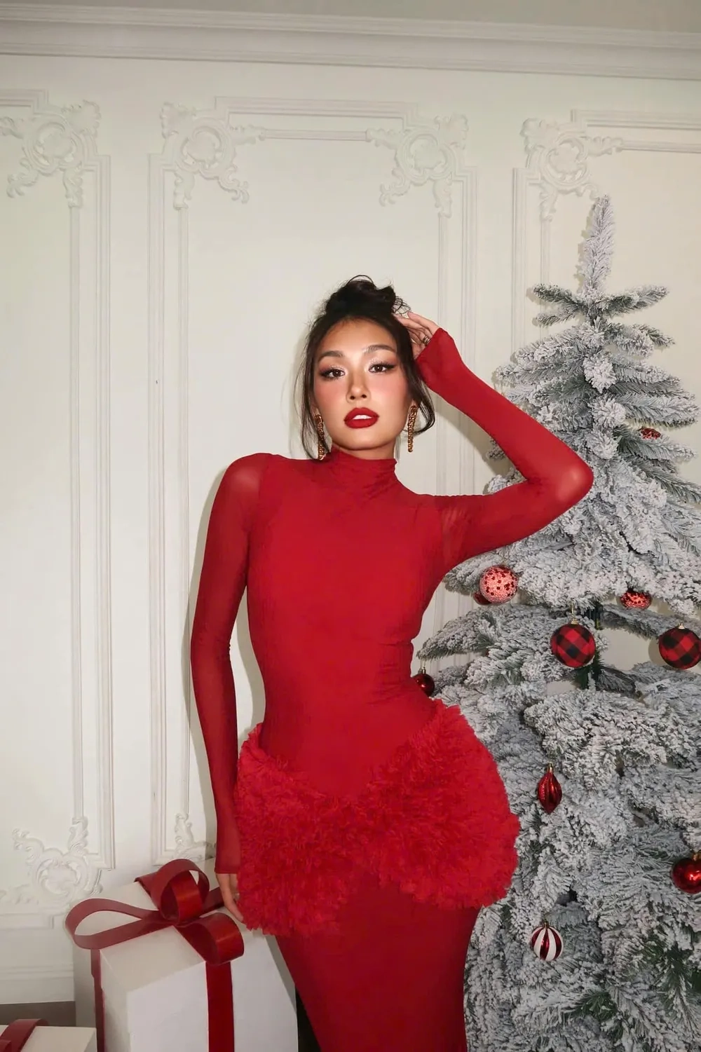 Thành thạo ngôn ngữ Thảo Nhi Lê nói tiếng Đức