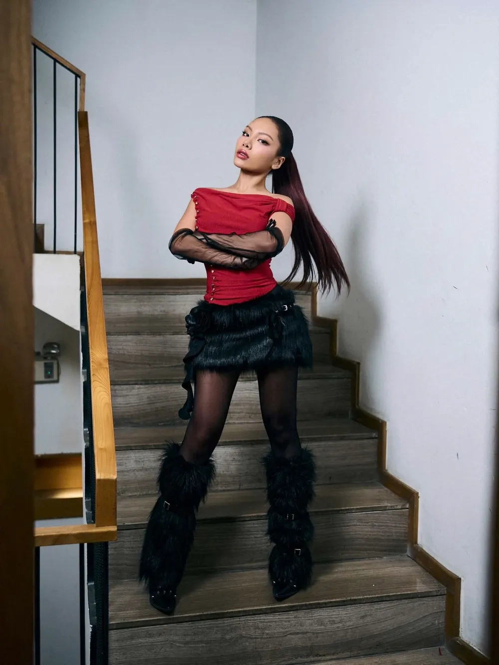 Vóc dáng nổi bật Vũ Thảo My chiều cao