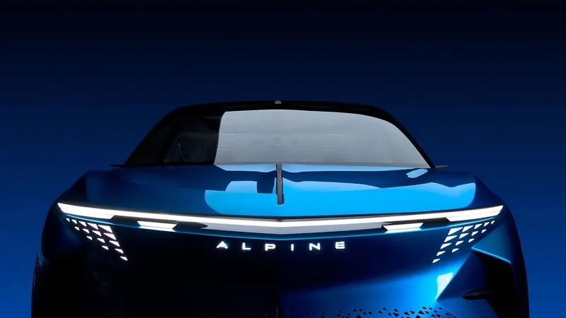 Alpine a390 concept hé lộ nhiều công nghệ mới