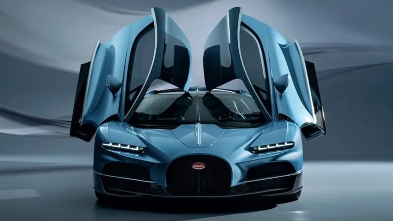 Ảnh Bugatti Tourbillon thể hiện tinh thần jacob & co x bugatti