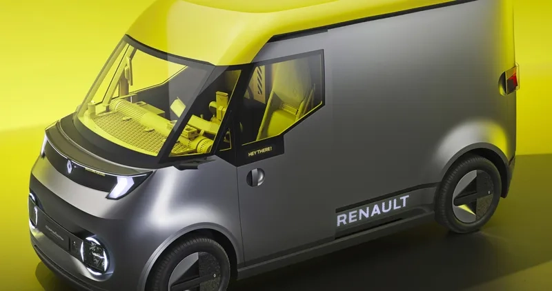 Renault flexevan tầm hoạt động ấn tượng cho xe thương mại điện