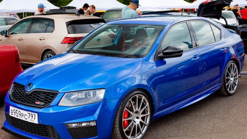 Hiệu năng skoda octavia rs động cơ mạnh mẽ