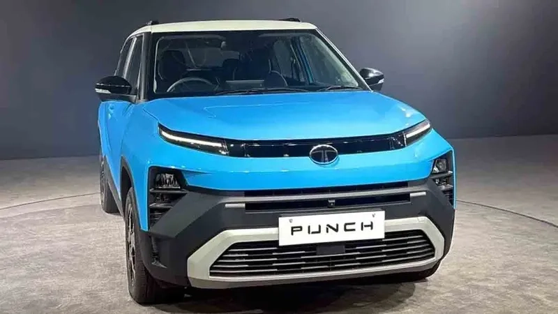 Nội thất Tata Punch sang trọng với tiện nghi đầy đủ