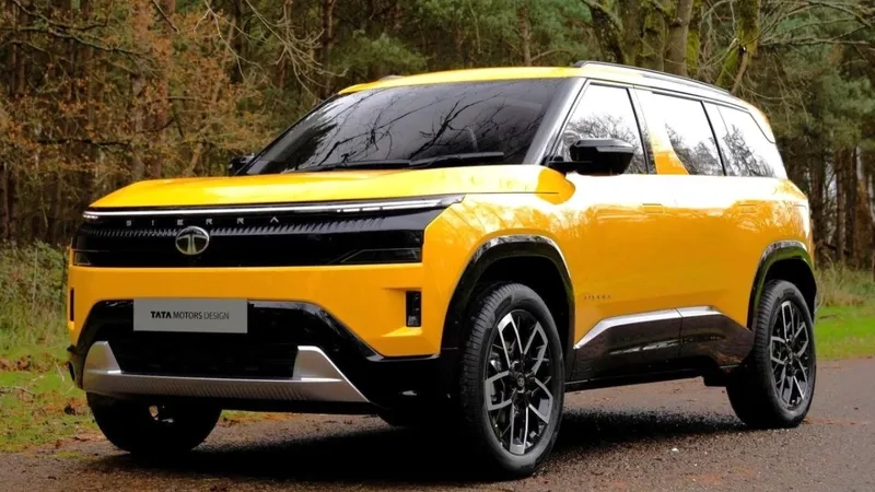 Thông số kỹ thuật Tata Sierra EV tối ưu vận hành