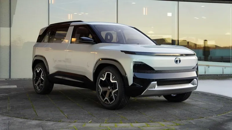 Ngoại thất Tata Sierra EV đậm chất suv điện