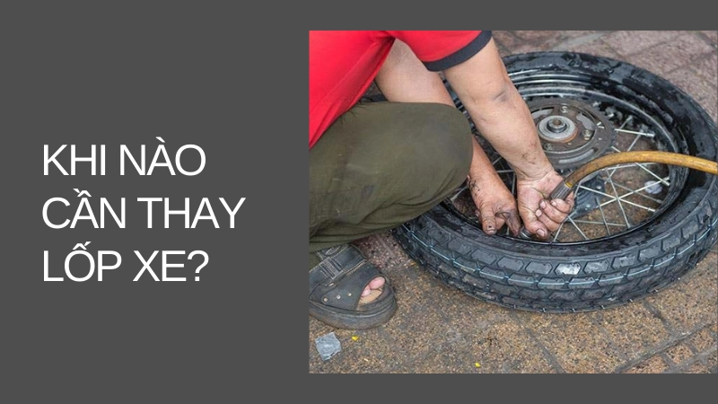 Giải đáp chuyên gia khi nào cần thay lốp xe máy?