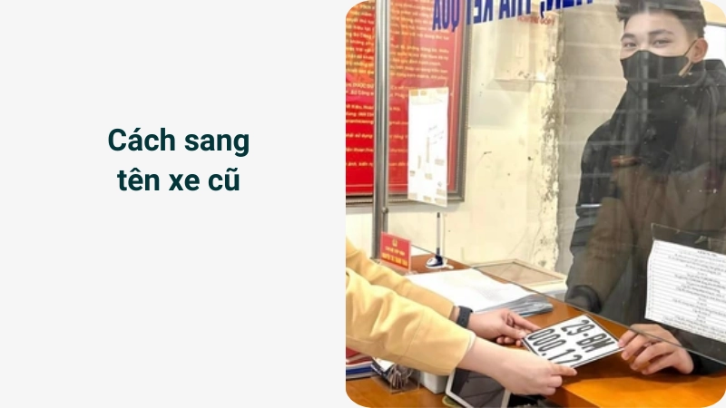 Cách sang tên xe máy cũ đúng luật tránh bị phạt