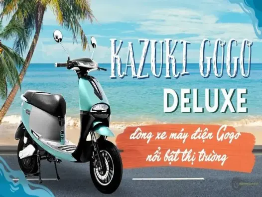 Khám phá Gogo Deluxe - Xe máy điện thời thượng, đẳng cấp 