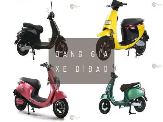 Bảng giá xe điện Dibao tháng 10/2024 – Cập nhật mới nhất