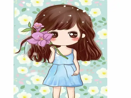 Ngắm nhìn những mẫu vẽ cô gái chibi cực kỳ đáng yêu