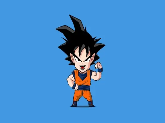 Hình ảnh Goku chibi đáng yêu khiến fan Dragon Ball mê mẩn