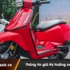 Lambretta X125: Đối thủ đáng gờm của Vespa Sprint tại Việt Nam