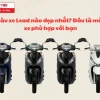 Màu xe Lead nào đẹp nhất? Khám phá xu hướng màu sắc 2025