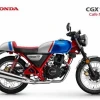 Xe Brixton Cafe Racer BX125R Màu Đỏ: Nét Cổ Điển Đầy Phong Cách