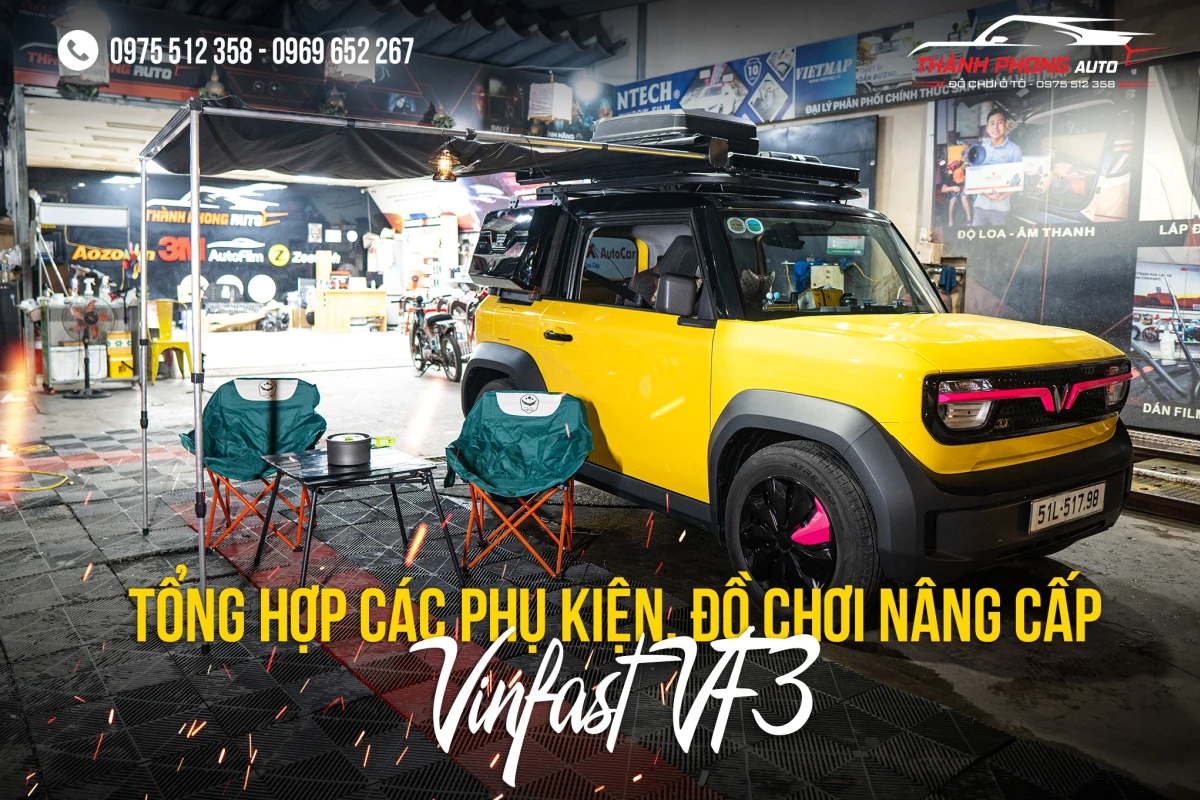 Phụ kiện VinFast VF 3: Nâng tầm trải nghiệm xe hơi năm 2026