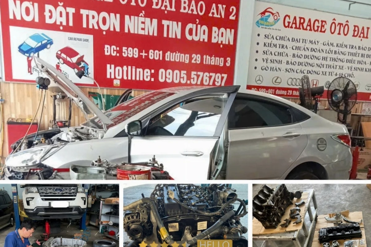 Tìm gara sửa xe ô tô gần đây uy tín và chuyên nghiệp