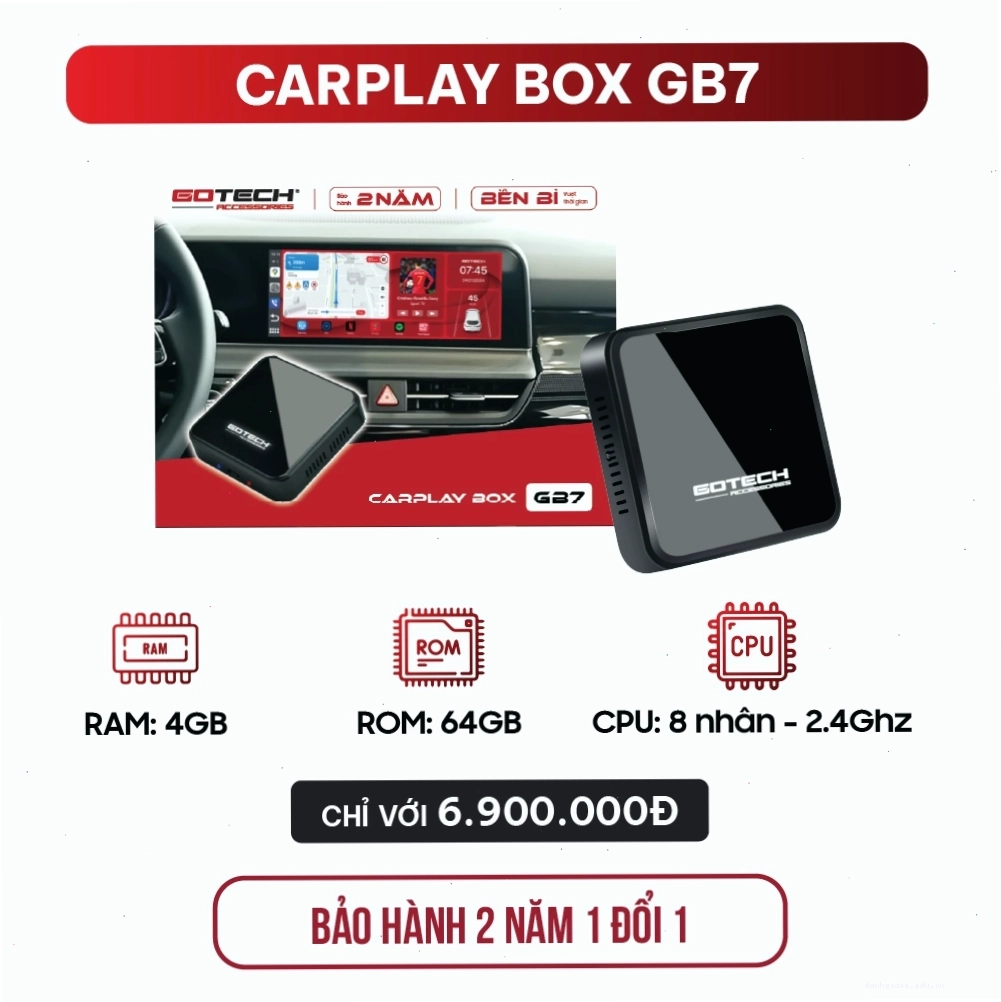 Android box ô tô Gotech GB7