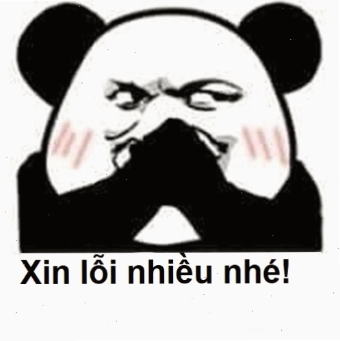 Ảnh meme chú gấu trúc đang dùng hai tay che miệng, đôi mắt nhìn lén như đang vừa làm sai gì đó và cố gắng che giấu.
