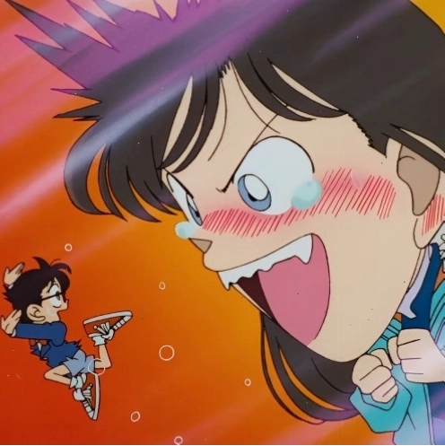 Ảnh meme Conan chỉ tay thẳng vào người đối diện, thường đi kèm câu nói "chính là ngươi"