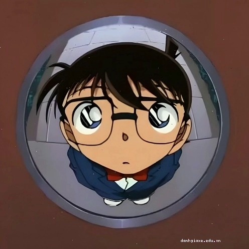 Ảnh meme Conan với nụ cười bí ẩn, ẩn chứa nhiều ẩn ý