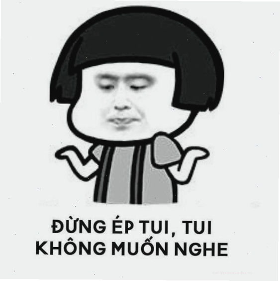 Ảnh meme gấu trúc quay mặt đi, biểu cảm không muốn tiếp nhận thông tin