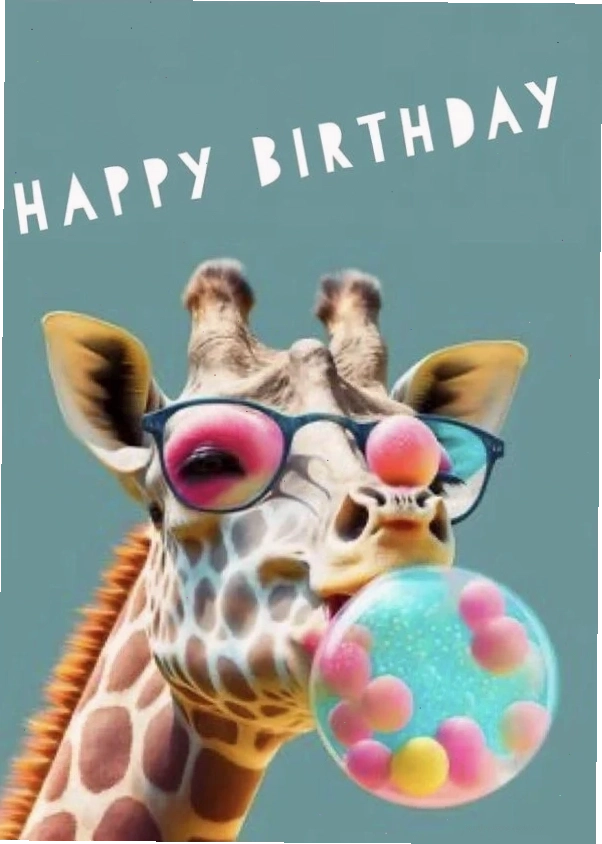 Ảnh meme happy birthday với biểu cảm hài hước, vui nhộn