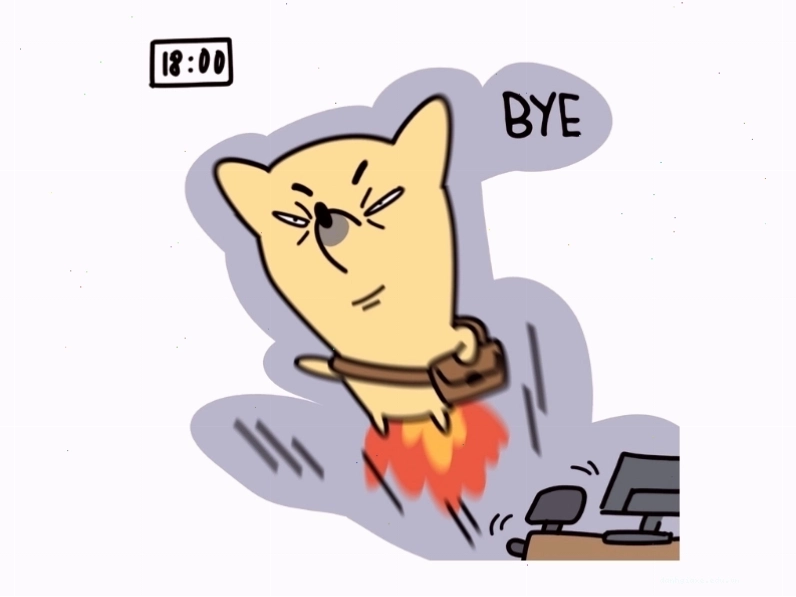 Ảnh meme minh họa trạng thái mệt mỏi, kiệt sức sau 18 giờ làm việc hoặc hoạt động