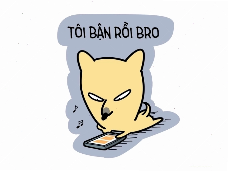 Ảnh meme một người thể hiện thái độ 'tôi bận rồi bro' với vẻ mặt thờ ơ