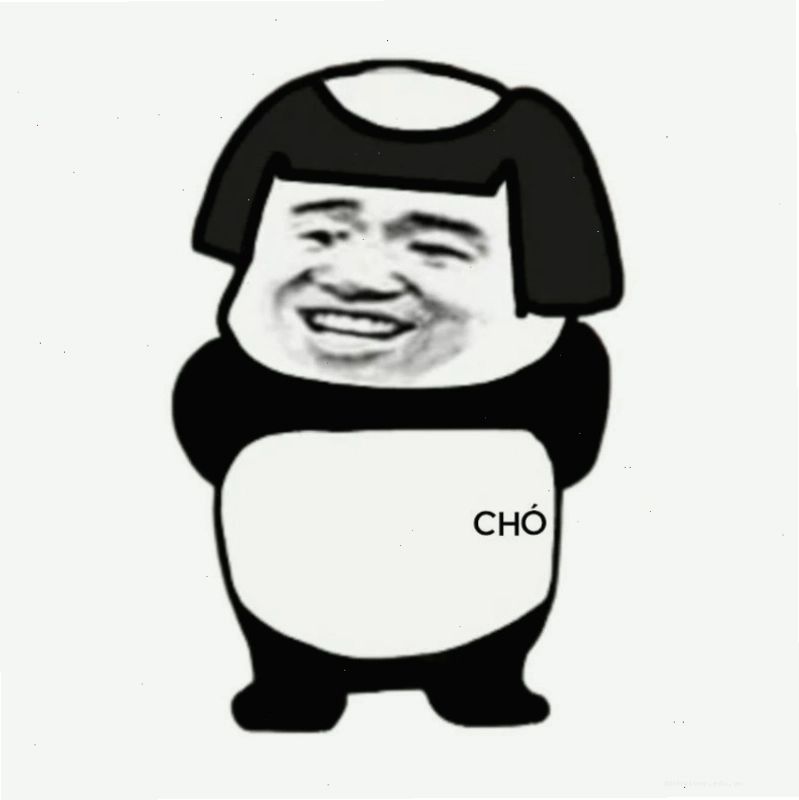 Ảnh meme Trung Quốc với biểu cảm cười rạng rỡ, thể hiện niềm vui sướng tột độ