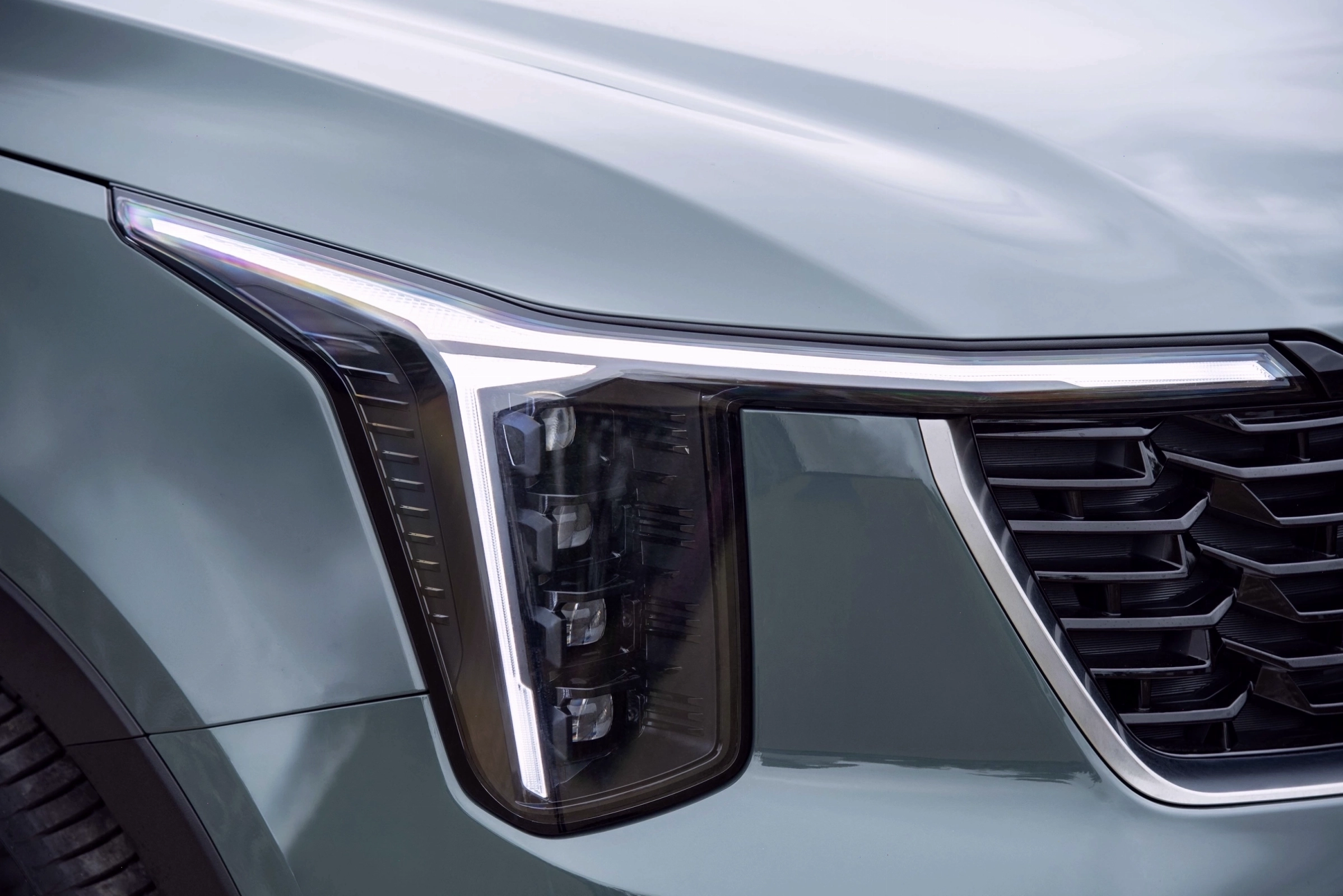Bảng điều khiển trung tâm Kia Sorento 2026 hiện đại