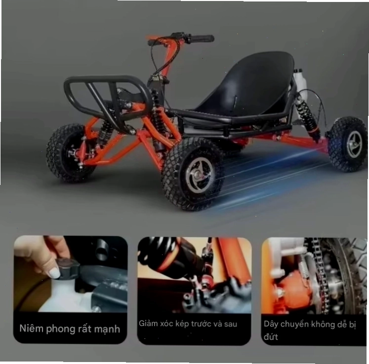 Bảng thông số kỹ thuật của xe go kart 63cc