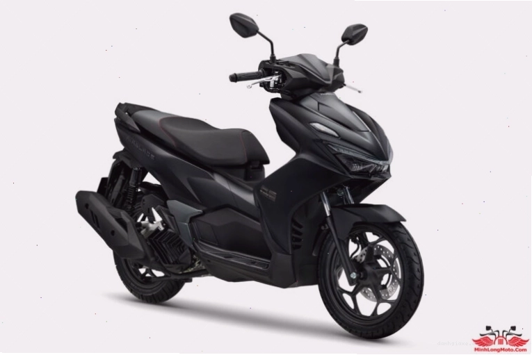 Bánh trước Honda Air Blade trắng với hệ thống phanh an toàn