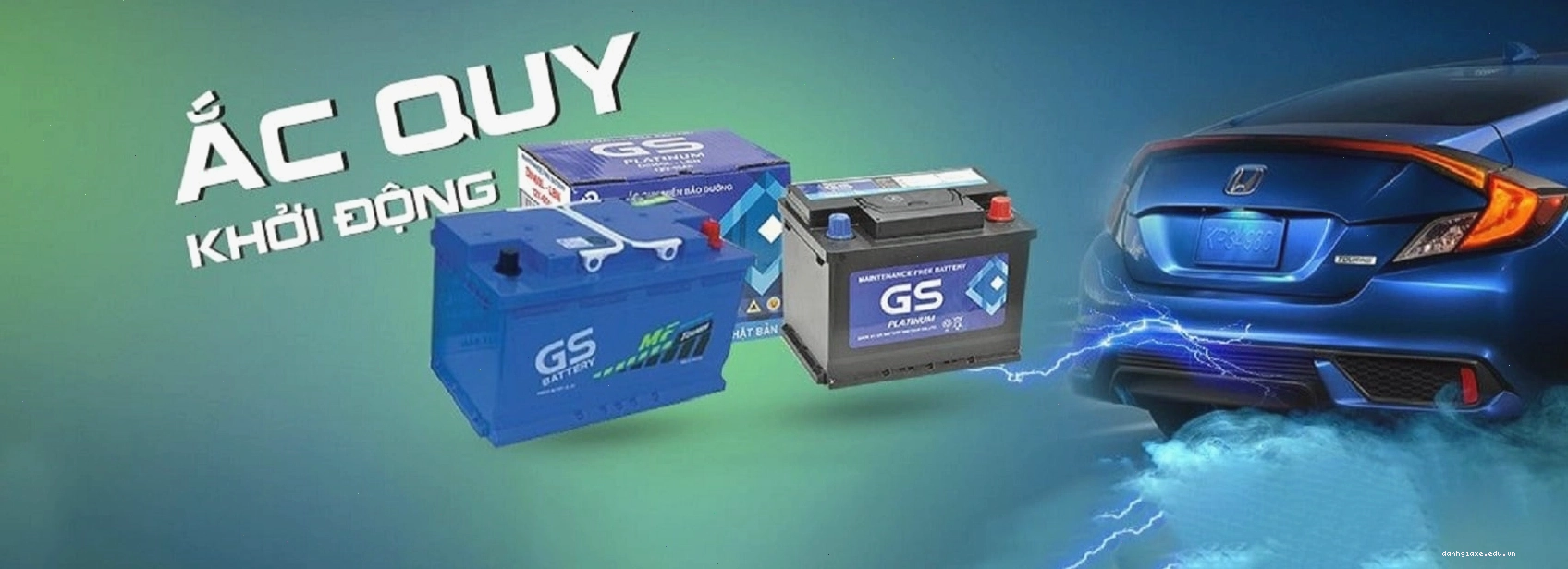 Bình ắc quy GS 12V với các thông số kỹ thuật rõ ràng